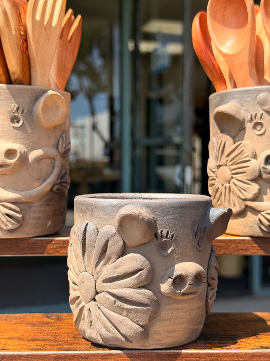 "Laura" 8oz Piggy Cup
