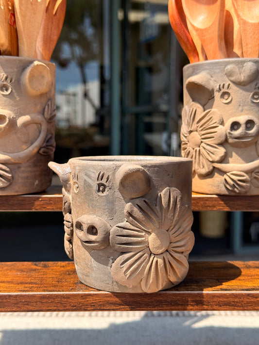 "Jasmine" 8oz Piggy Cup