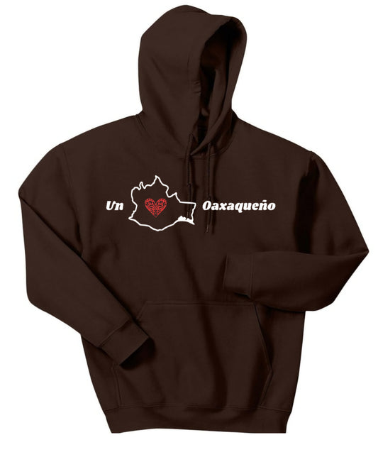 Hoodie Corazon Oaxaqueno - Brown