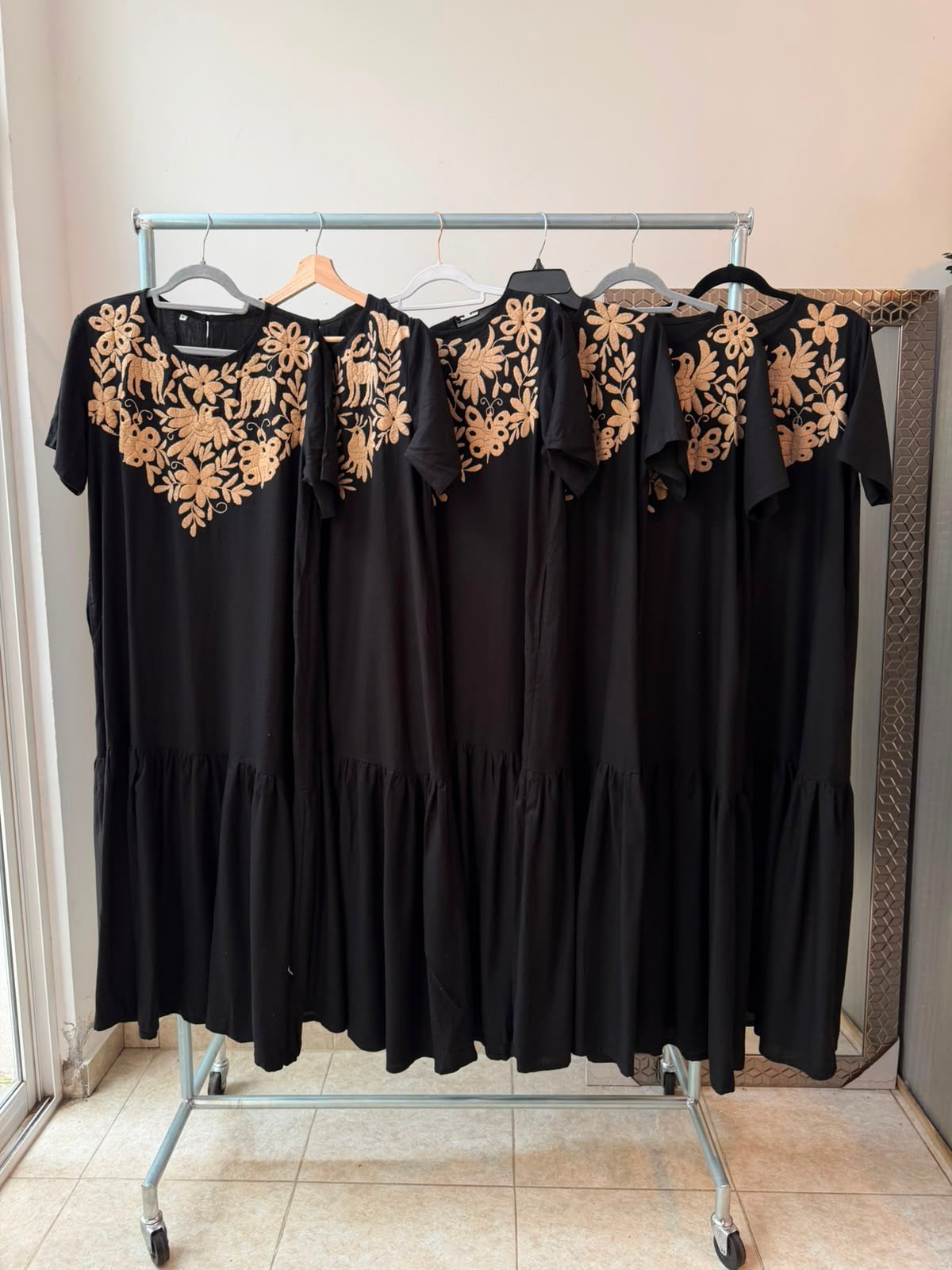 OTOMI DRESS - Black