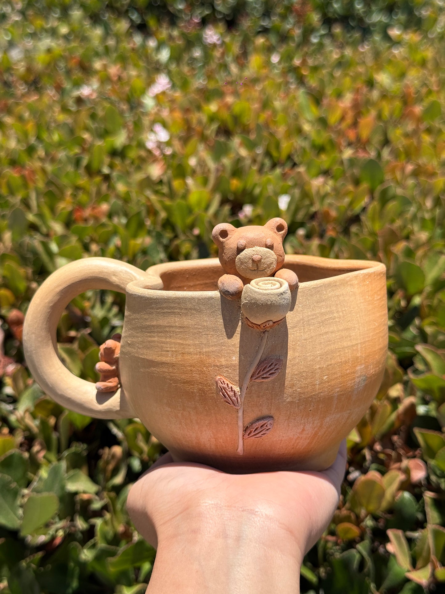 “Vintage” Jumbo Rose Mug