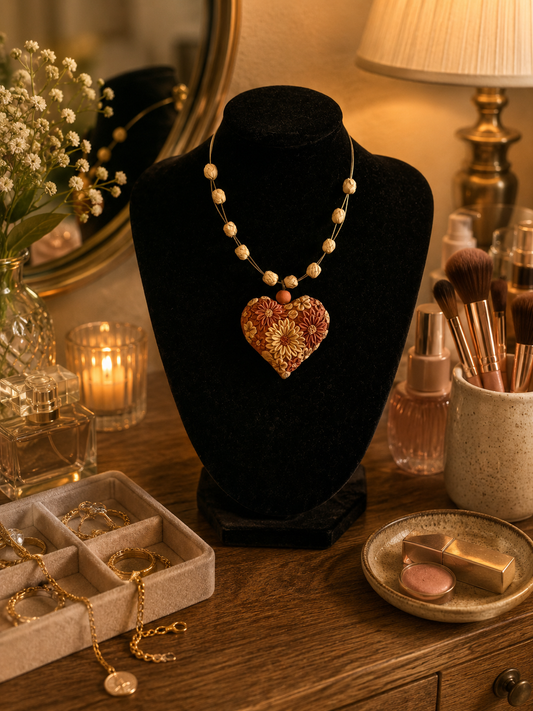 "Anabela" Filigrana Necklace/Collar bordado 2 pc