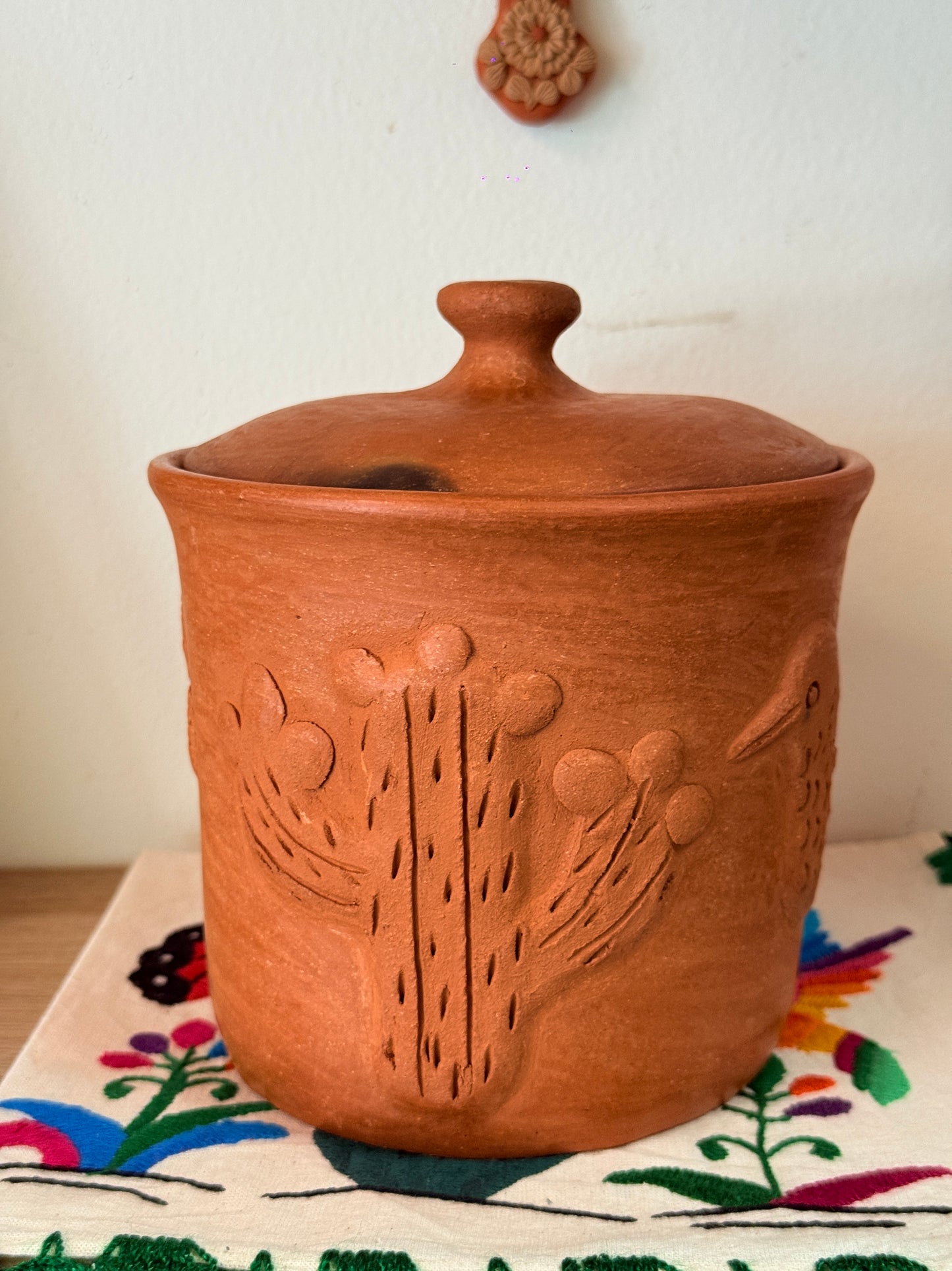 Luna Hummingbird Storage Jar “I”