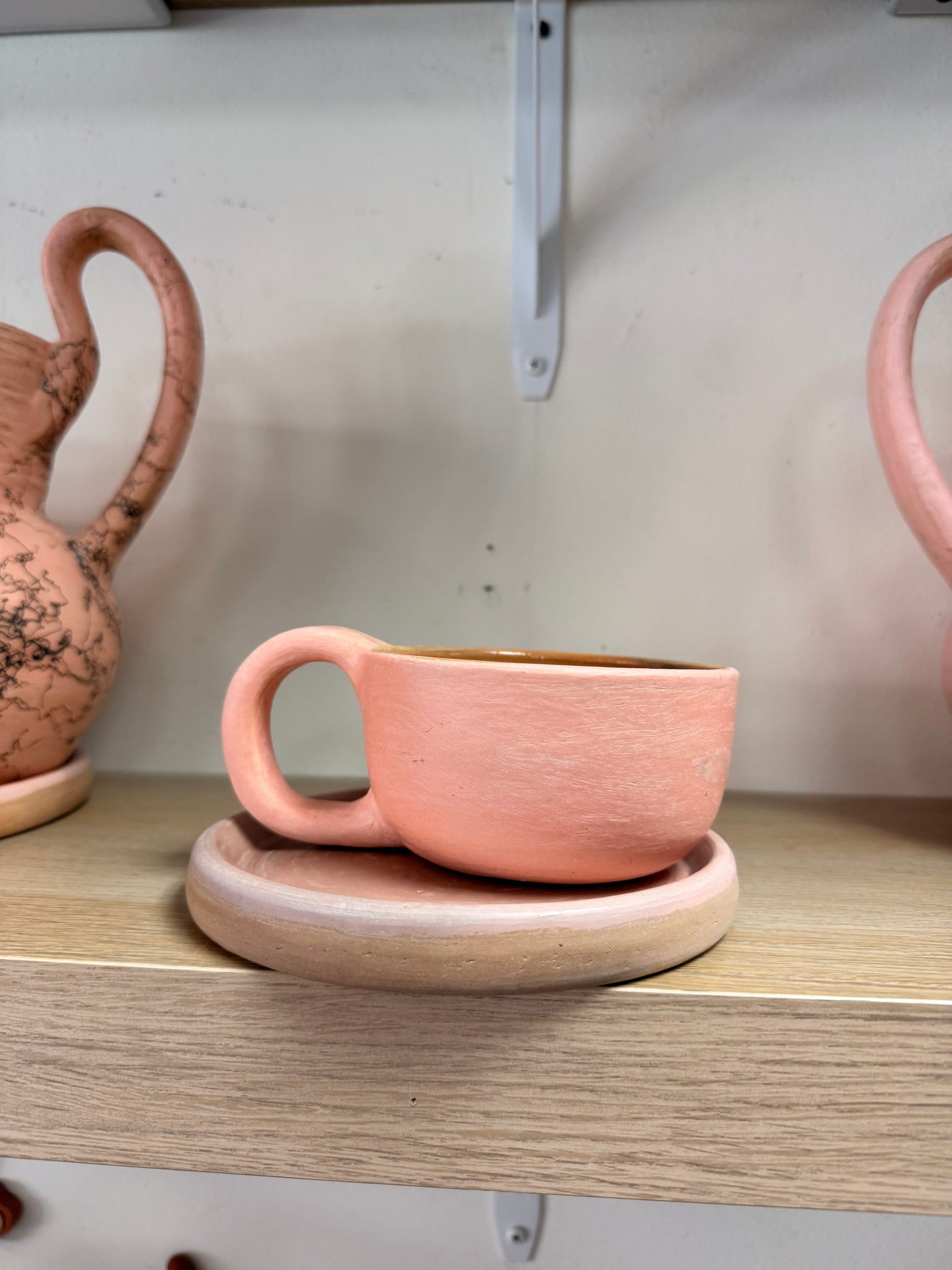 Pink Bigu plain mug