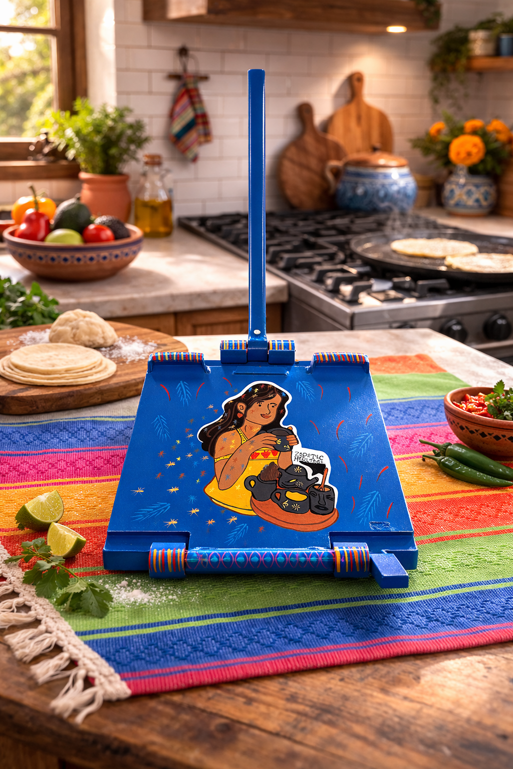 Mother's Day Blue Tortilla Press 10.5''