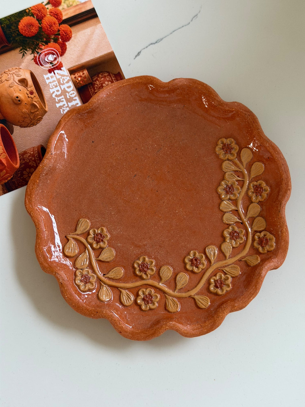 PRE ORDER Wavy filigrana plate