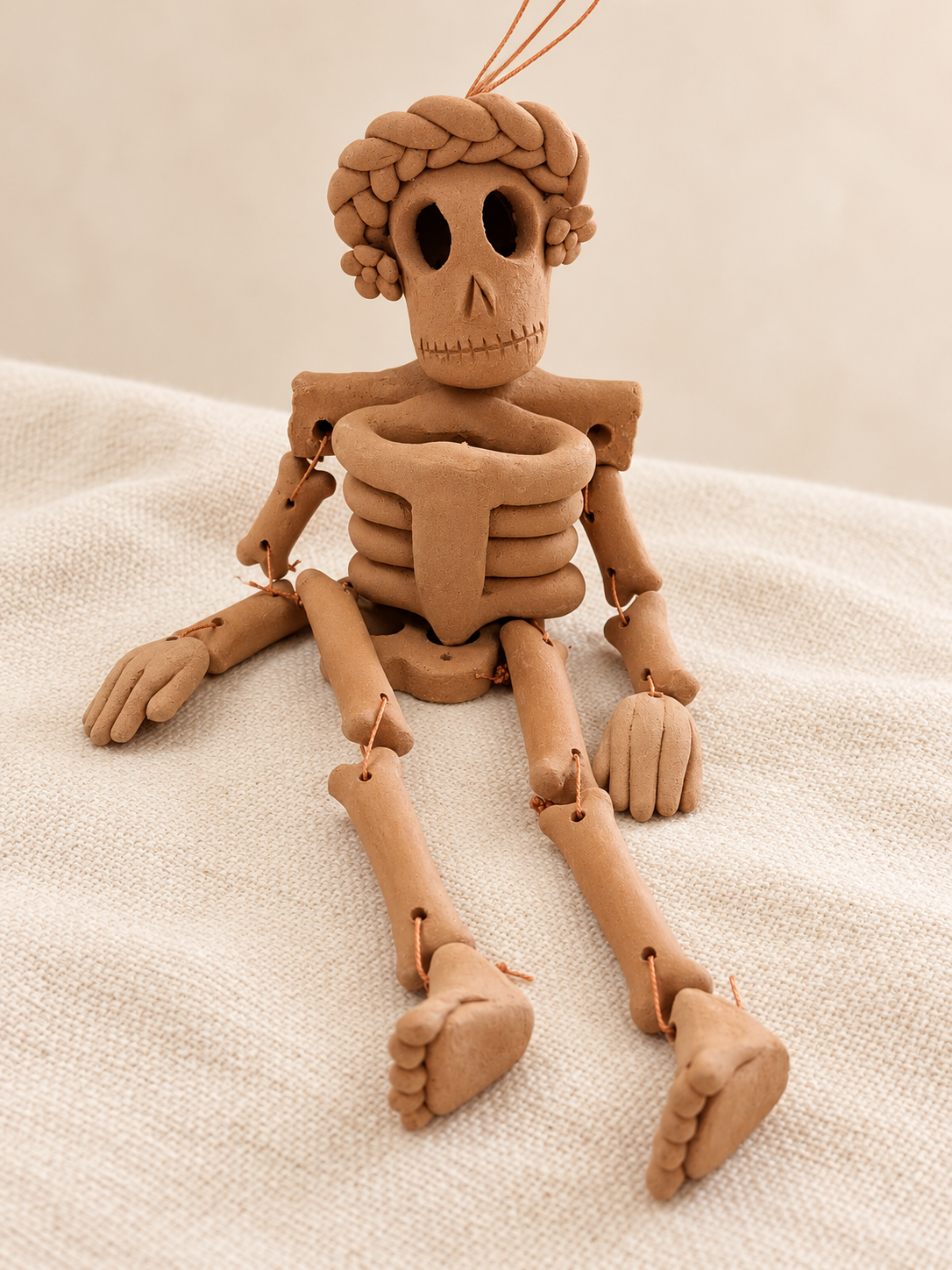 Catrina/Frida Skeleton Natural Large