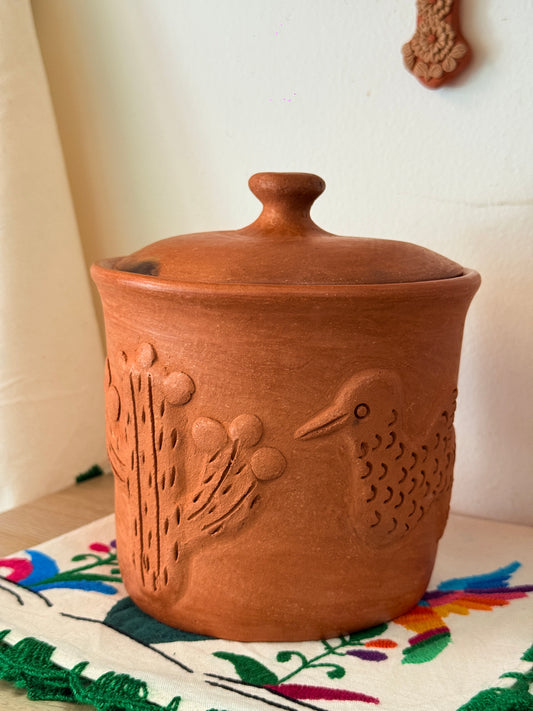 Luna Hummingbird Storage Jar “I”