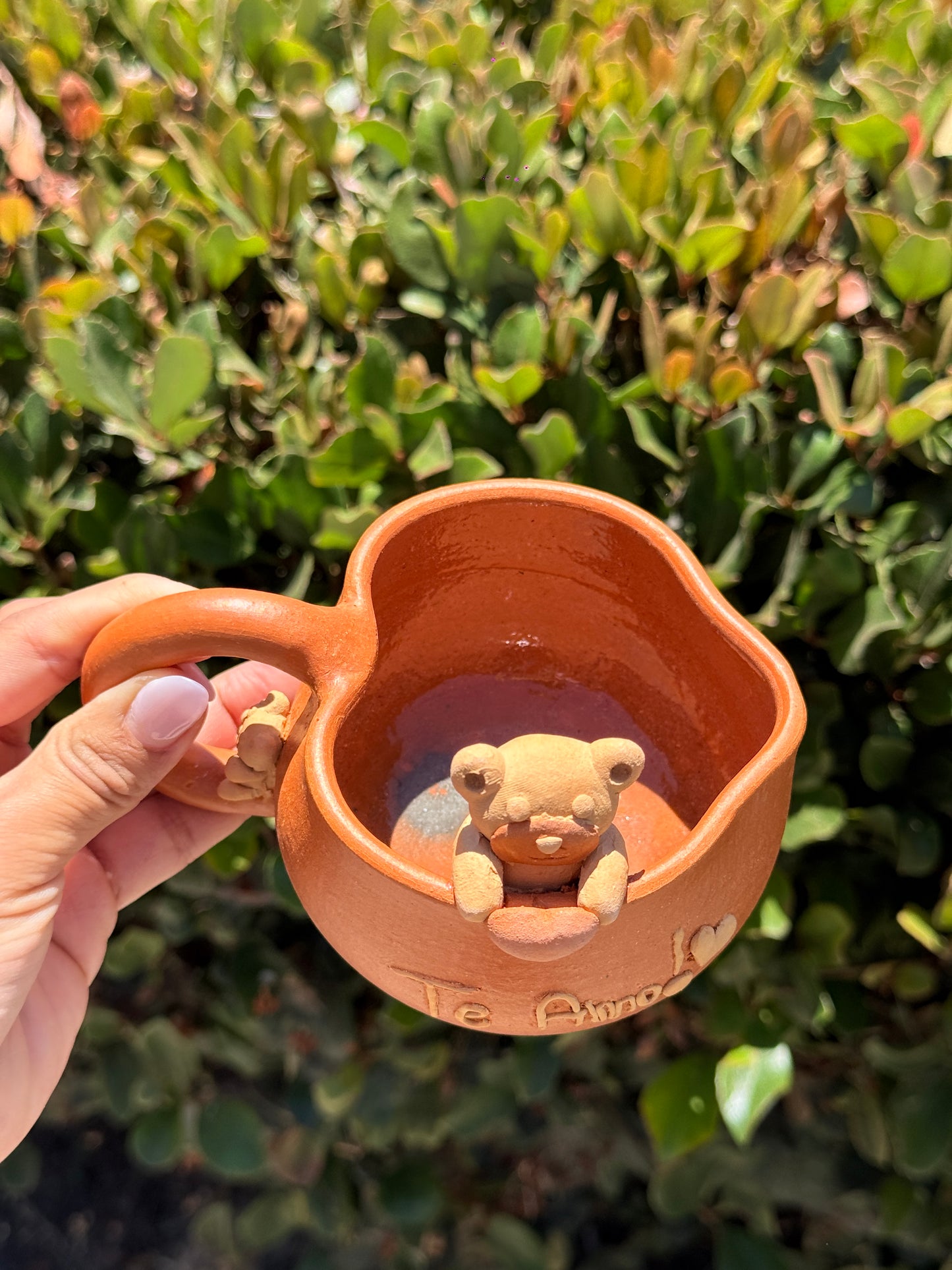 “Te Amo” Red Heart Bear Mug