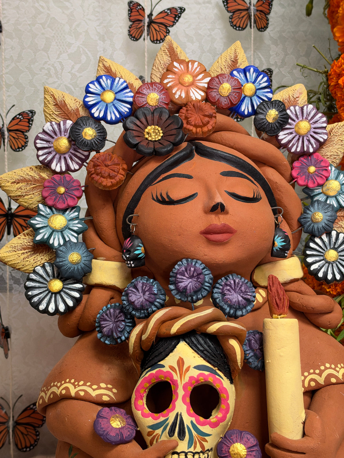 Pachamama- Flor De Memoria 🤎 18”