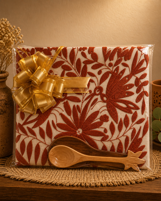 Mothers Day Table Runner Otomi Set