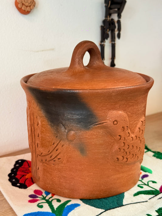 Luna Hummingbird Storage Jar “M”