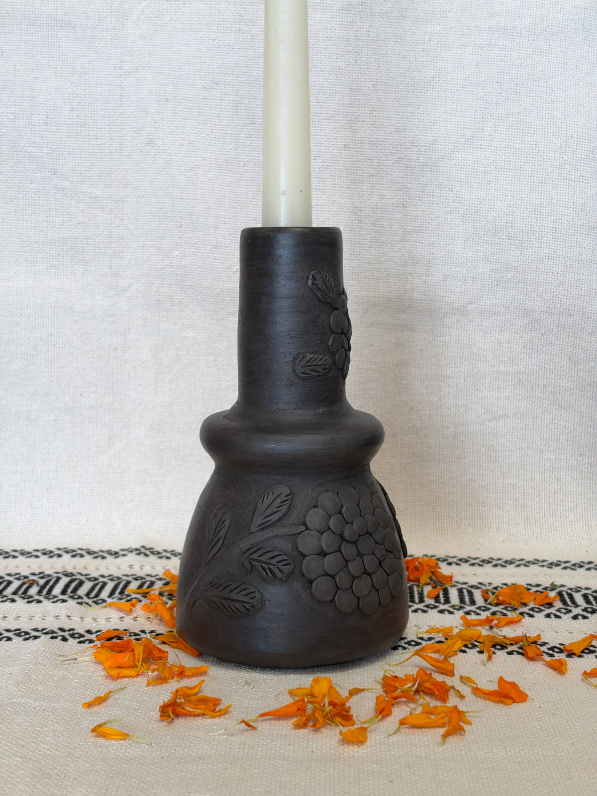 Ahumado Cempasuchil Candle Holder #1