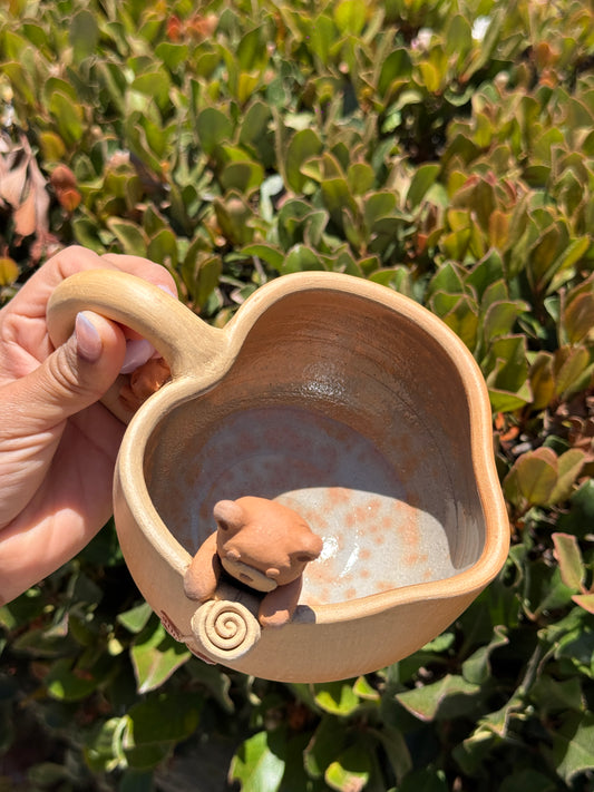 “Vintage” Jumbo Rose Mug