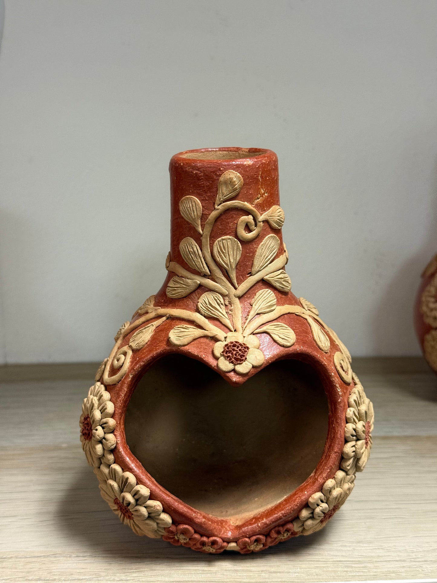 Chimney “Zara” filigrana / 6” Chimenea de Barro
