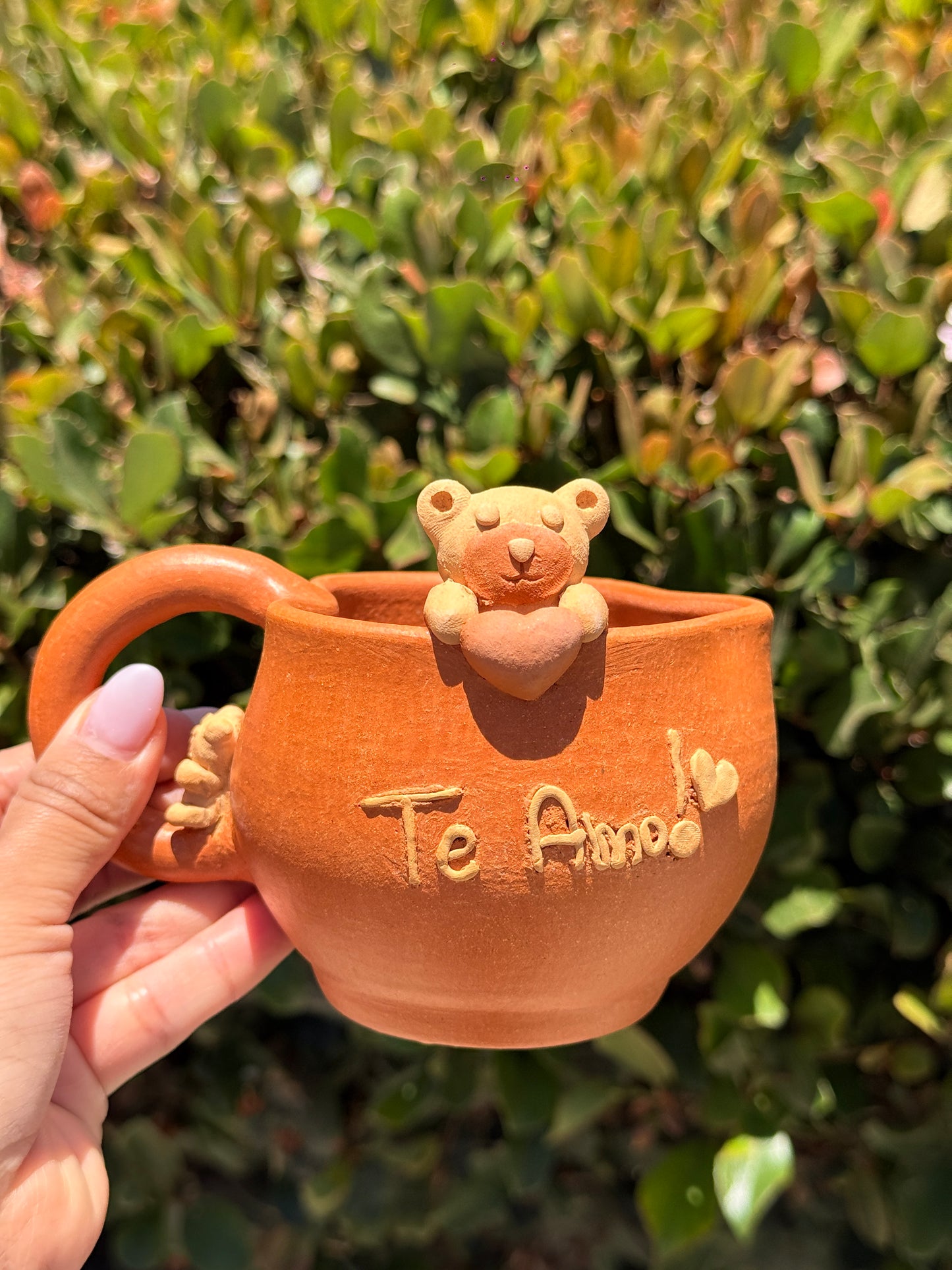 “Te Amo” Red Heart Bear Mug