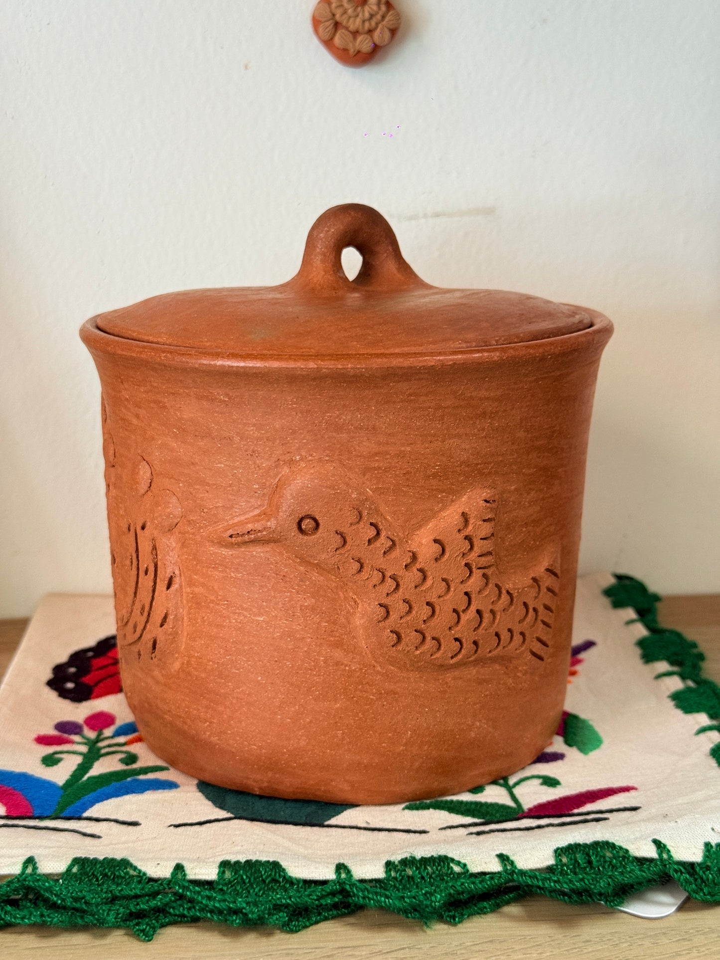 Luna Hummingbird Storage Jar “B”