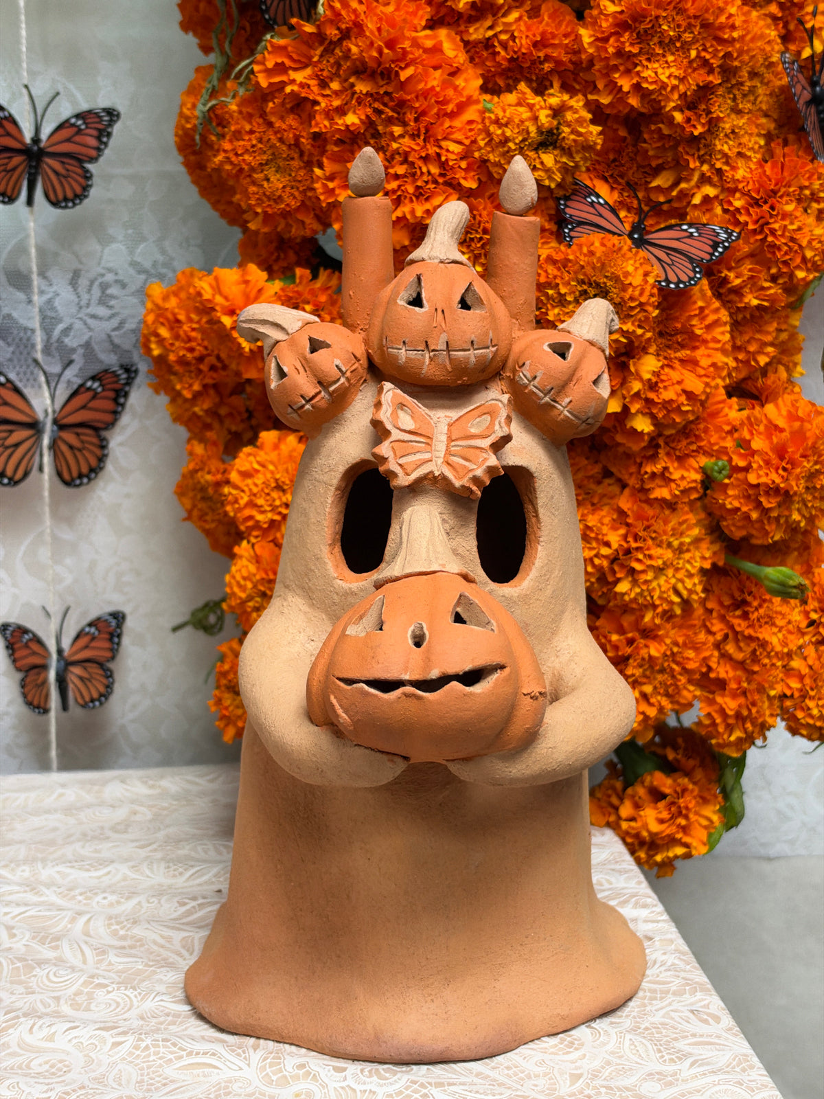 Pumpkin Ghost 11”