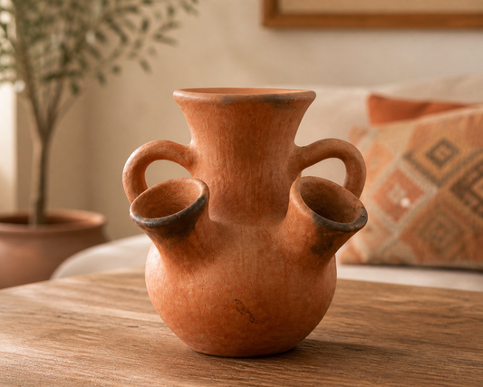 Sierra Mixe 5 bocas Luna Flower Vase
