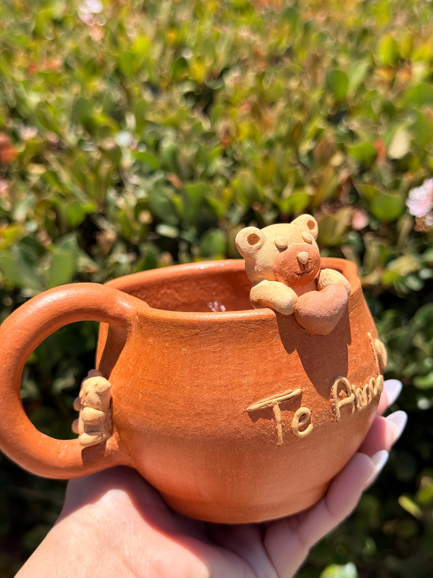 “Te Amo” Red Heart Bear Mug