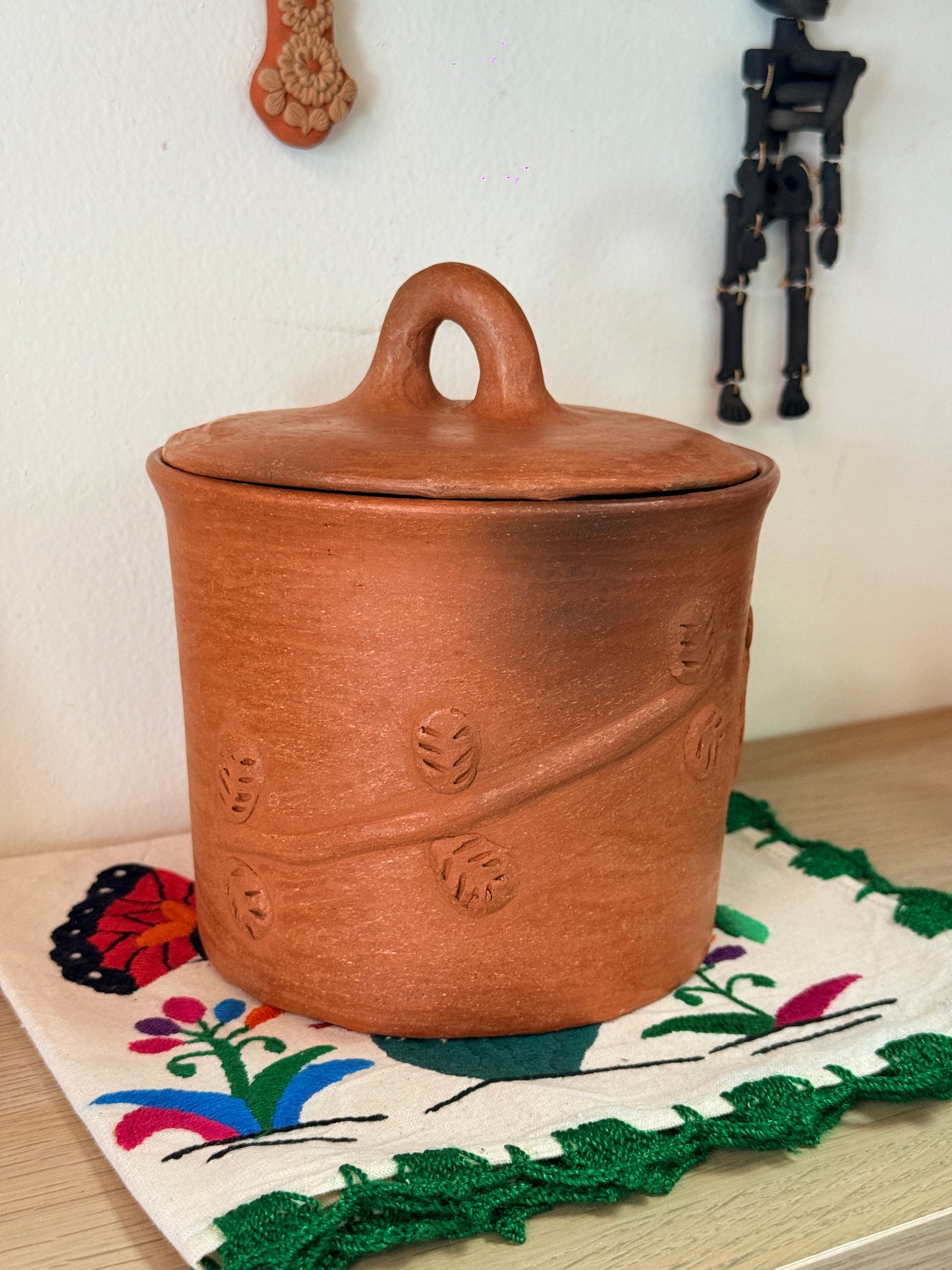 Luna Hummingbird Storage Jar “E”