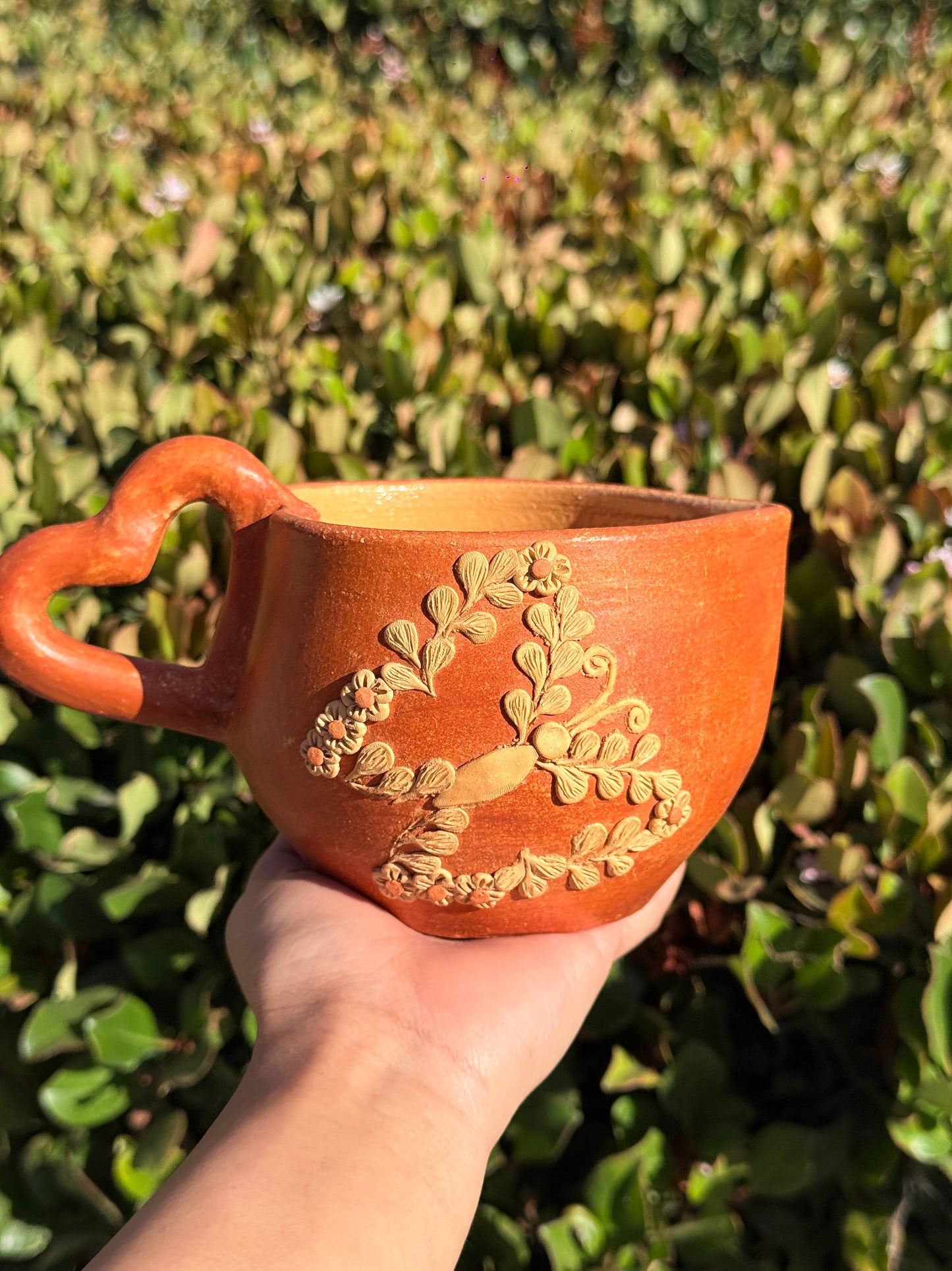 “Brenda” Red Butterfly Mug