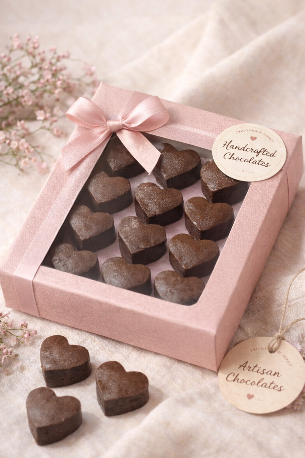 Heart chocolate/ Chocolate de corazon