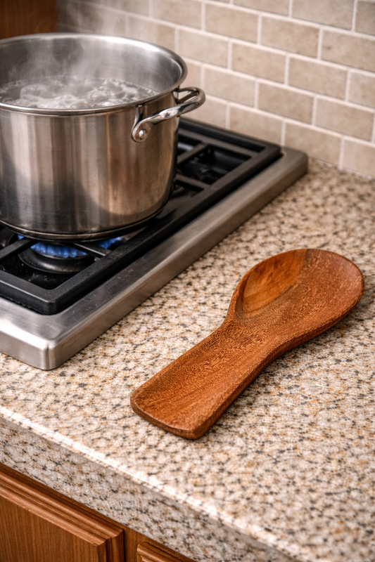 Artisanal Guamuchil Spoon rest