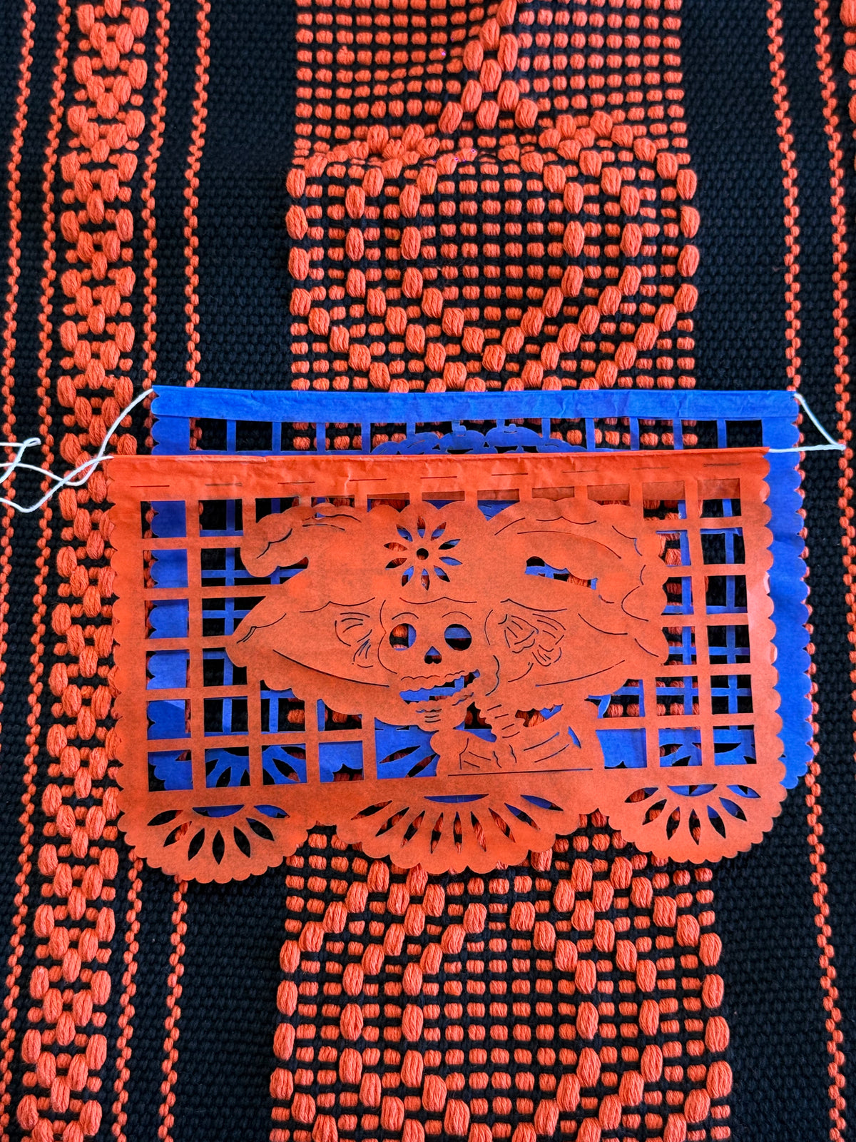 Papel Picado Dia de Muertos Garland