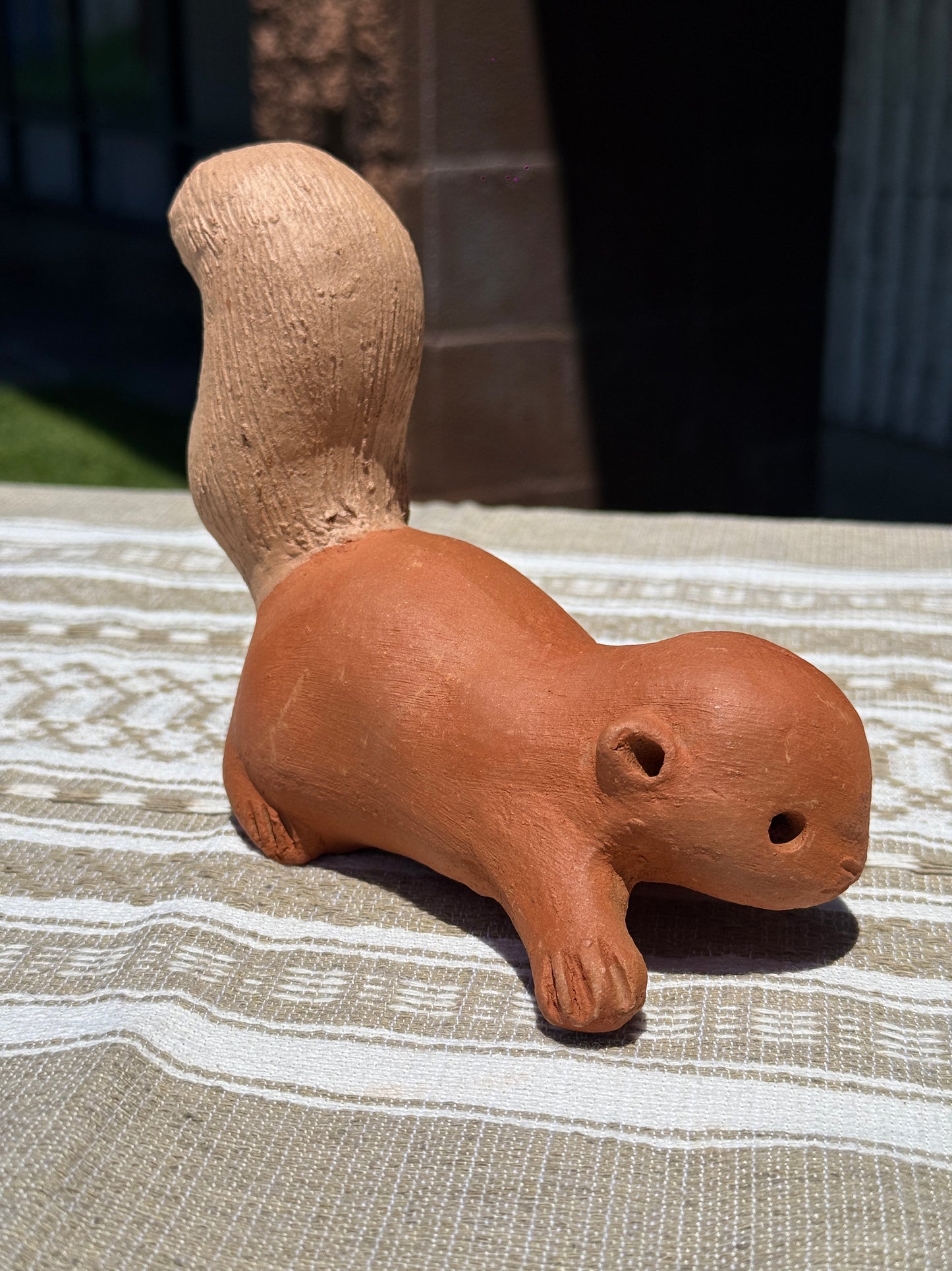 Squirrel “H” Decor
