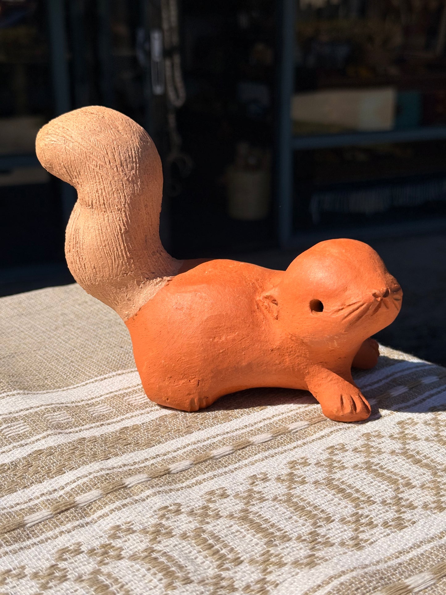 Squirrel “C” decor