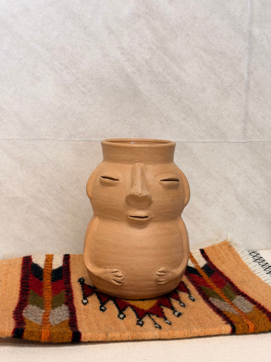Budda Natural Tumbler with handle in the back
