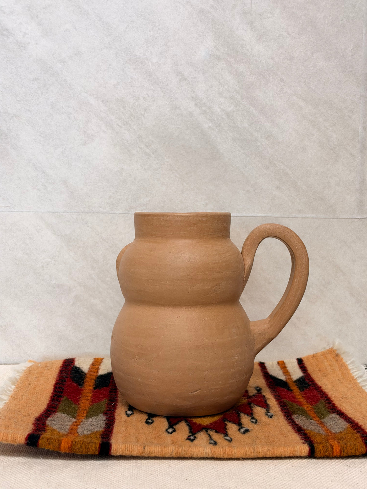 Budda Natural Tumbler with Handle on the side