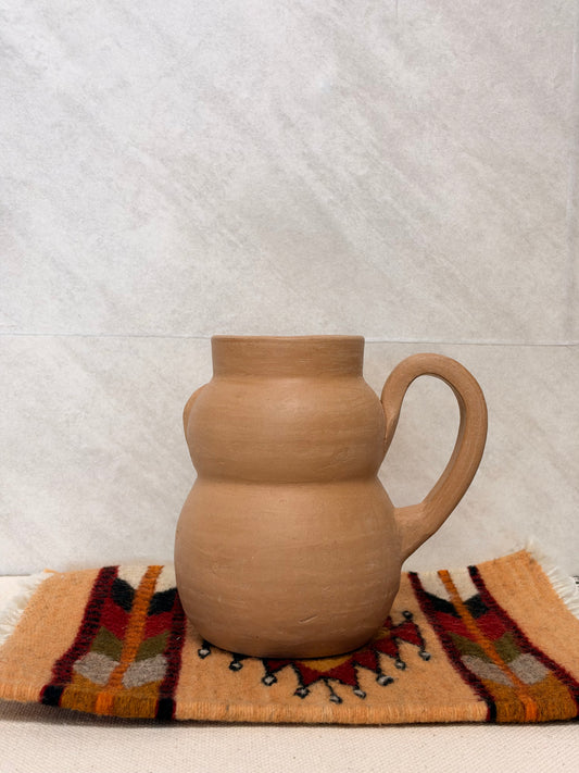 Budda Natural Tumbler with Handle on the side