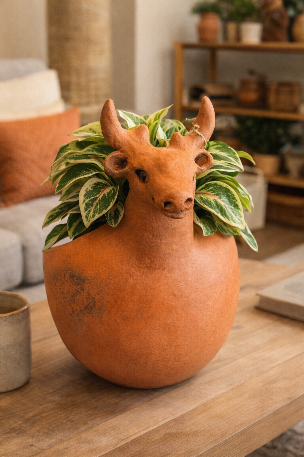 Raindeer Design Planter