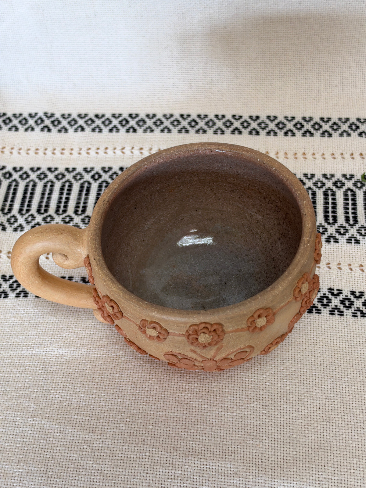 Butterfly with Flowers Mug