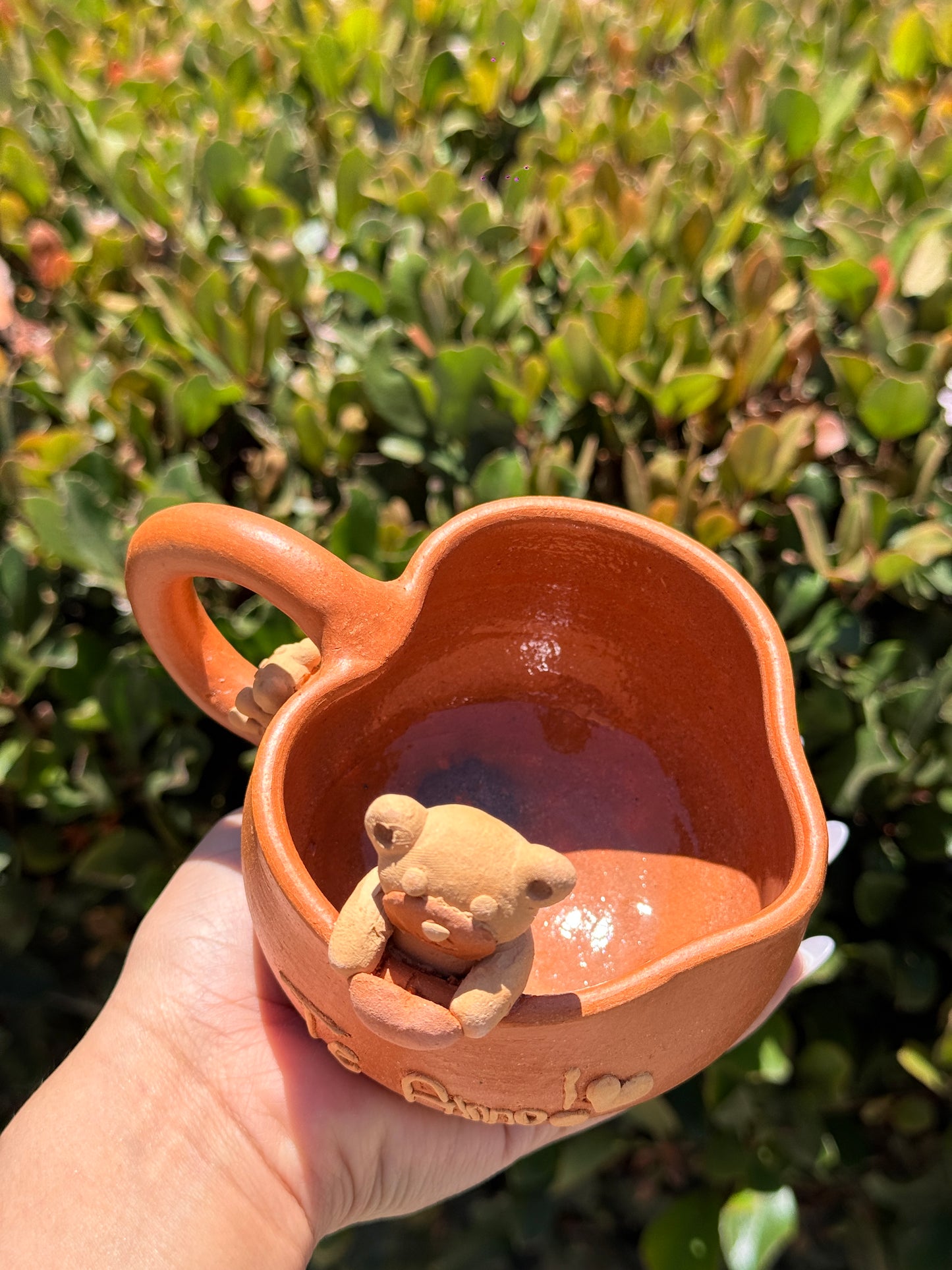 “Te Amo” Red Heart Bear Mug