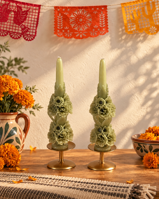 SAGE GREEN 11.5" Candle