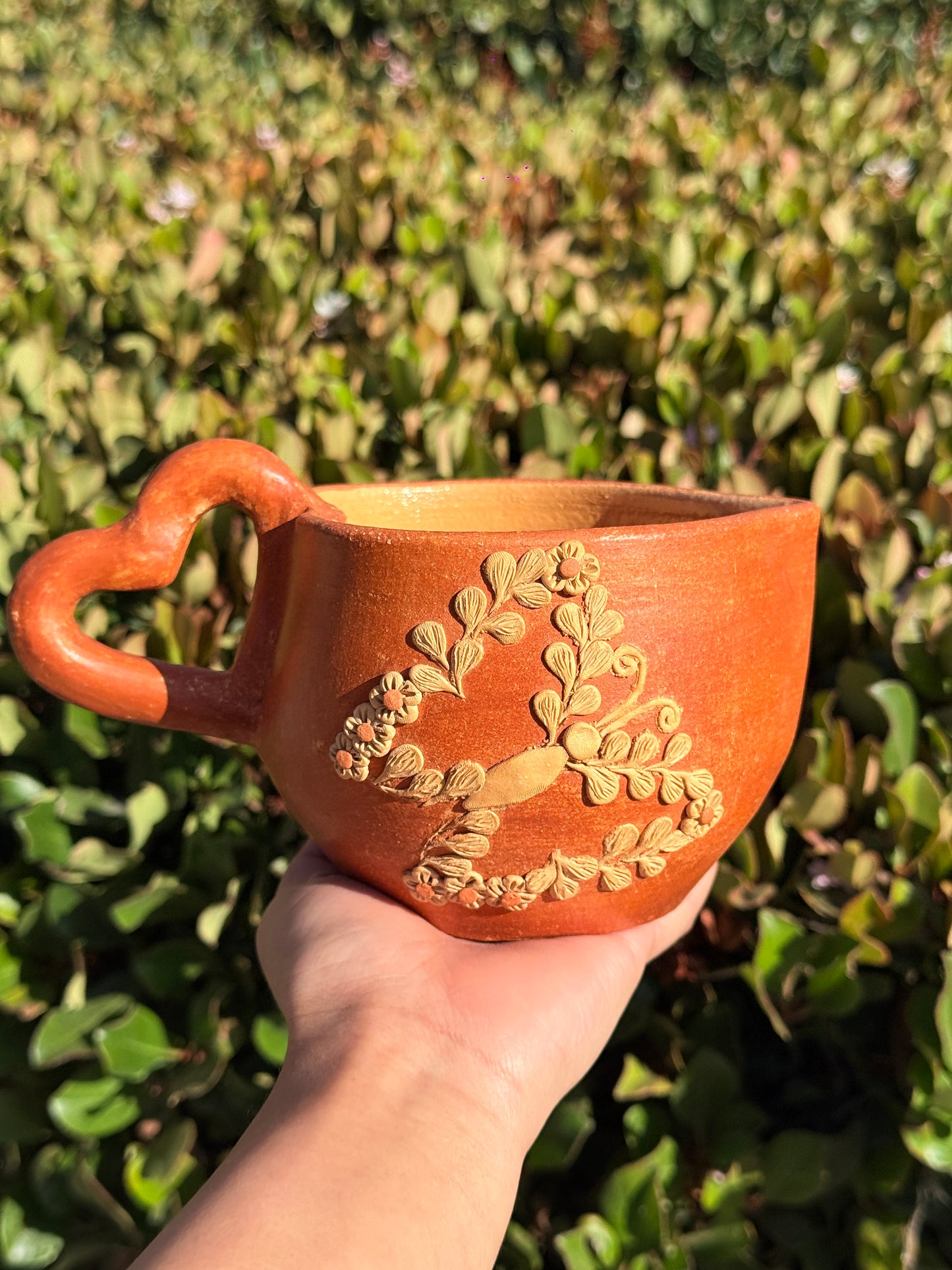 “Brenda” Red Butterfly Mug