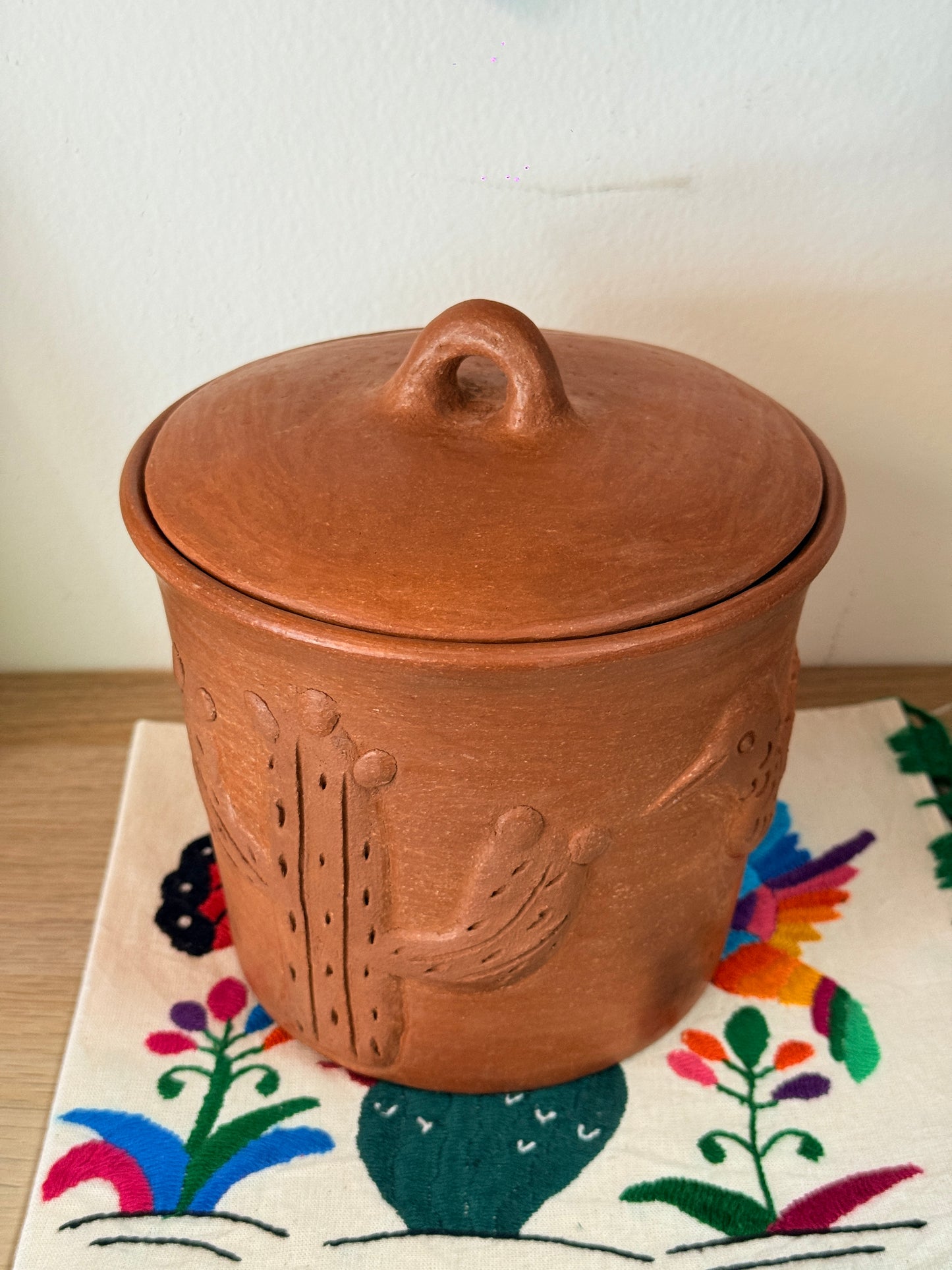 Luna Hummingbird Storage Jar “O”