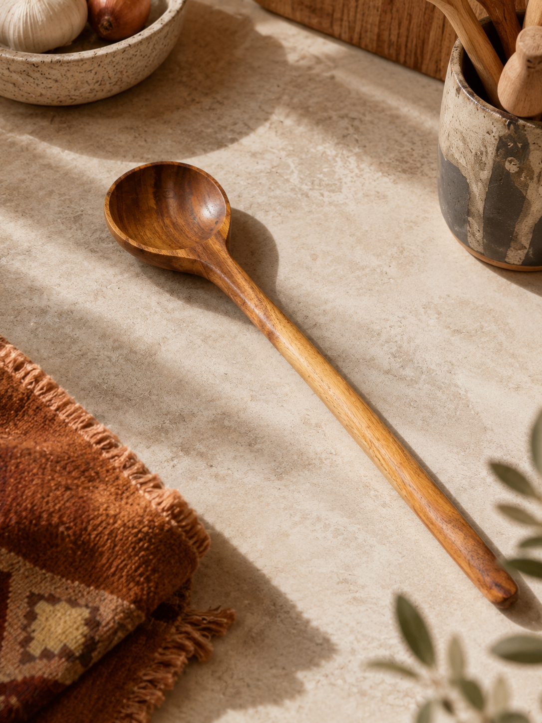 Guamuchil Round Spoon