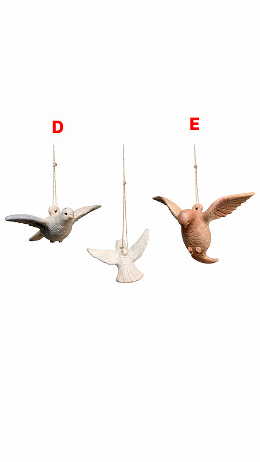 Palomas decor de barro