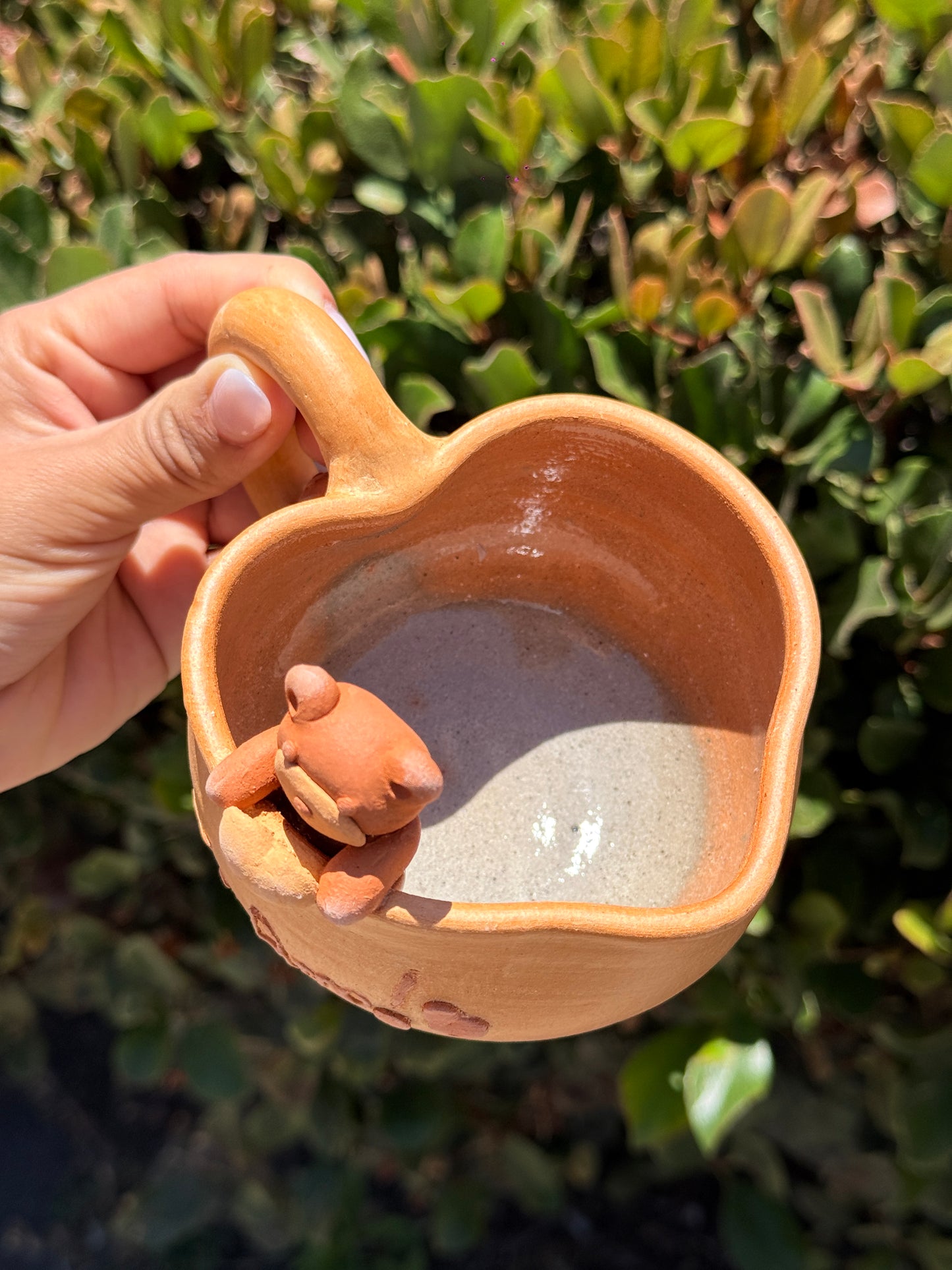 “Te Amo” Natural Heart Bear Mug