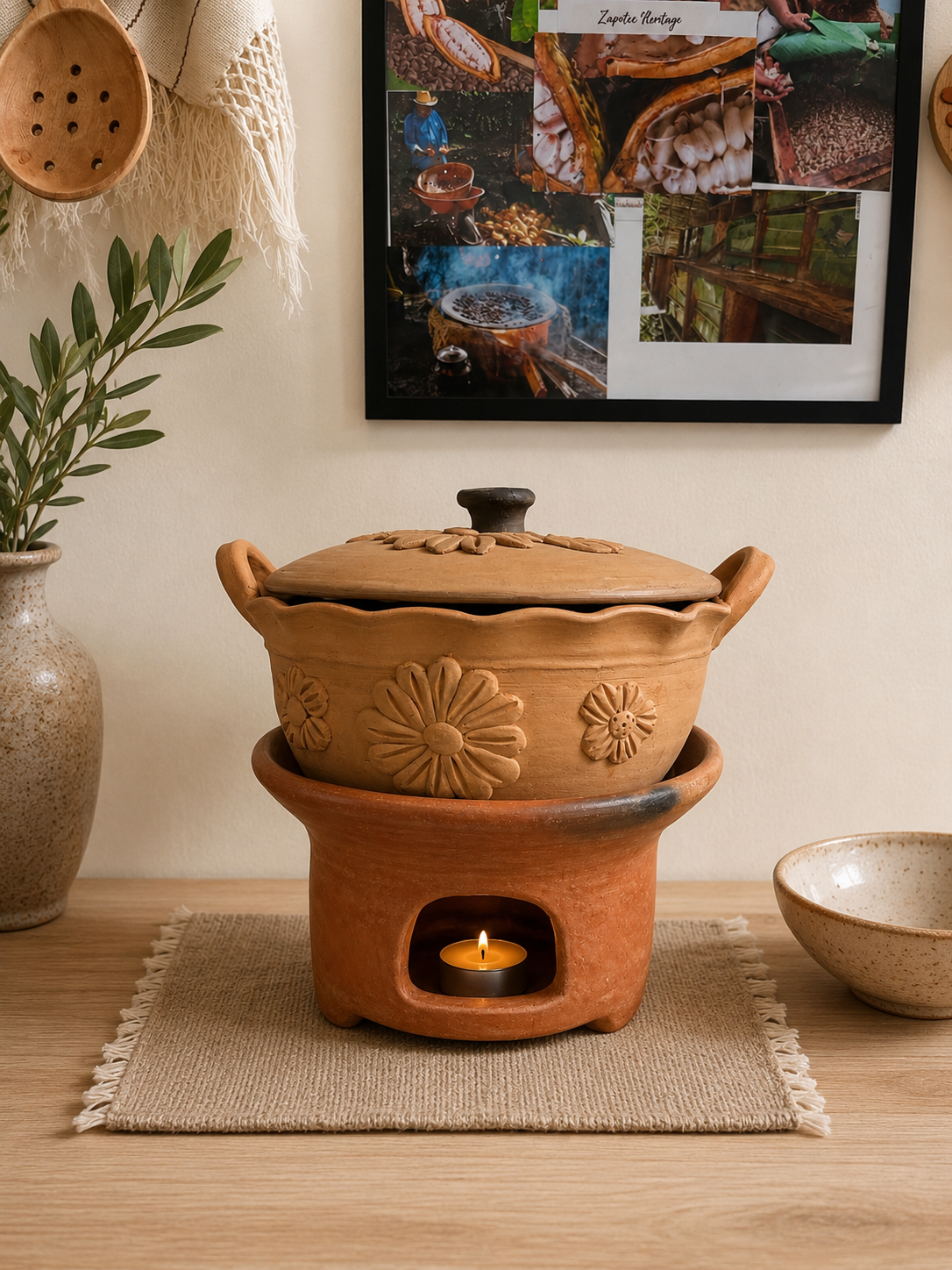 Cazuela Natural/ Clay Pot