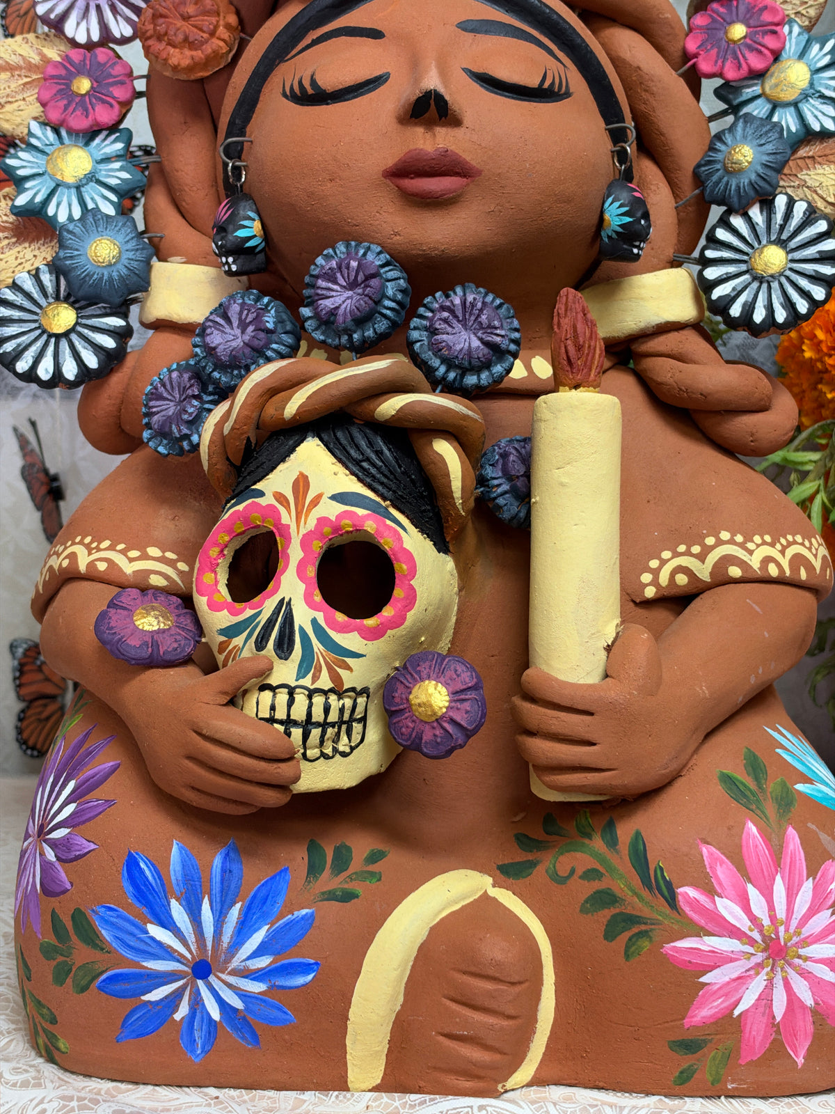 Pachamama- Flor De Memoria 🤎 18”