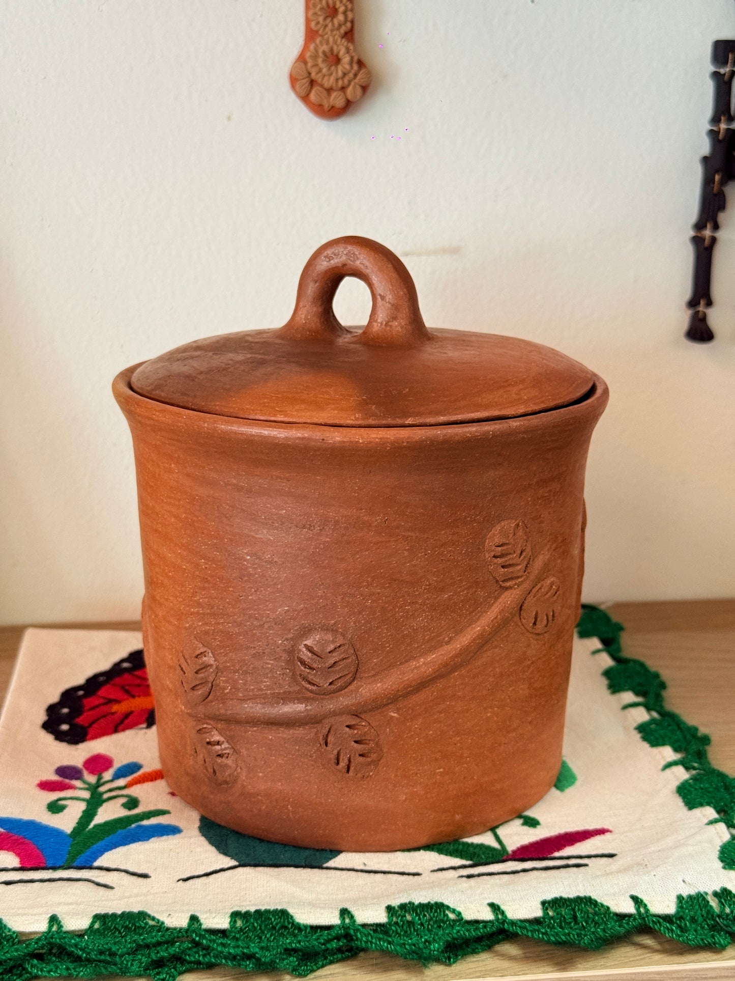 Luna Hummingbird Storage Jar “N”