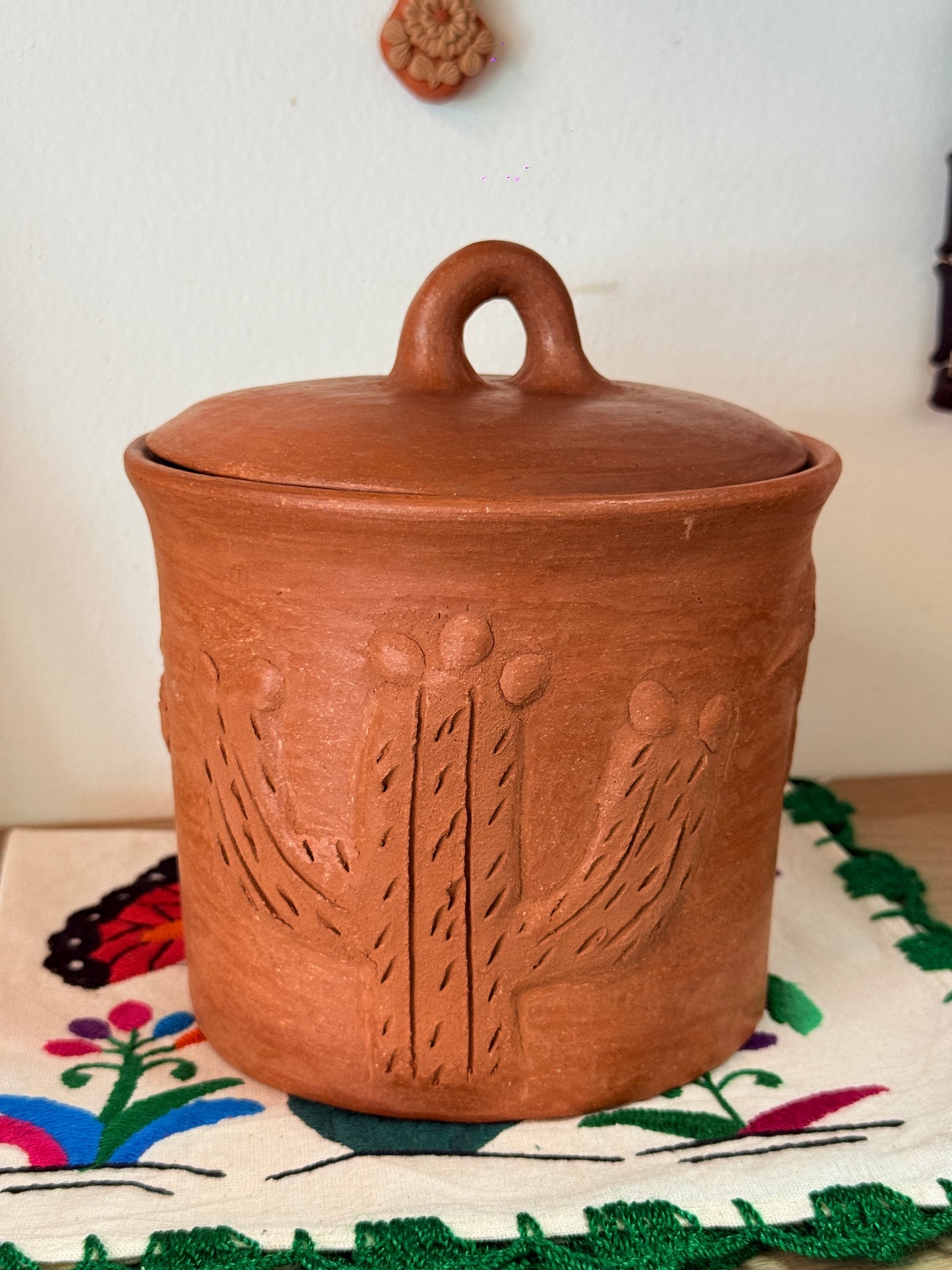Luna Hummingbird Storage Jar “N”