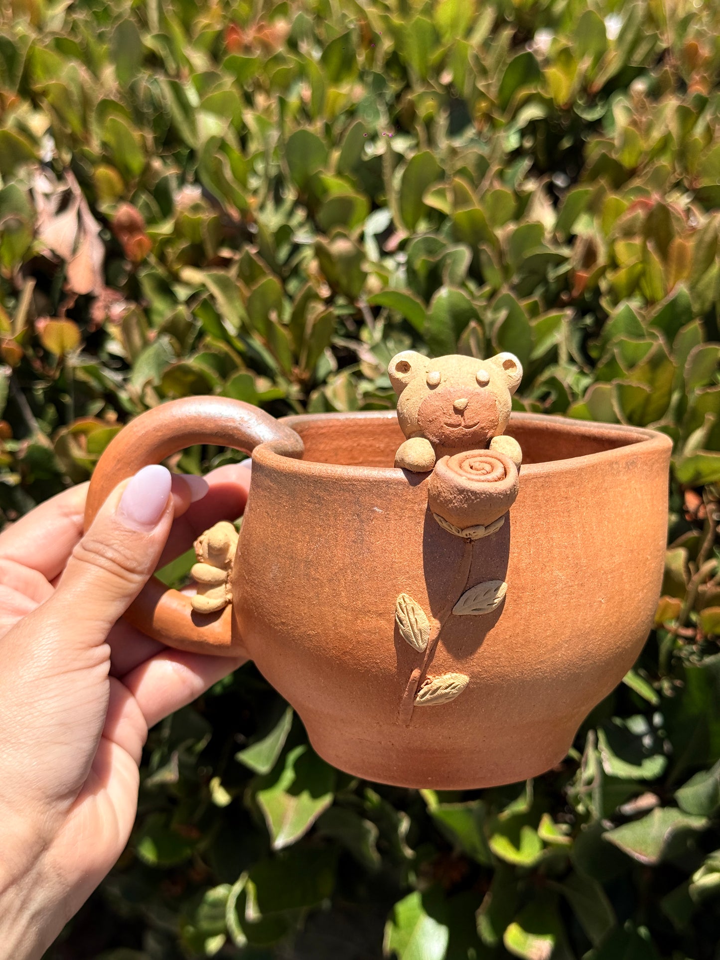 “Vintage” Rose Mug