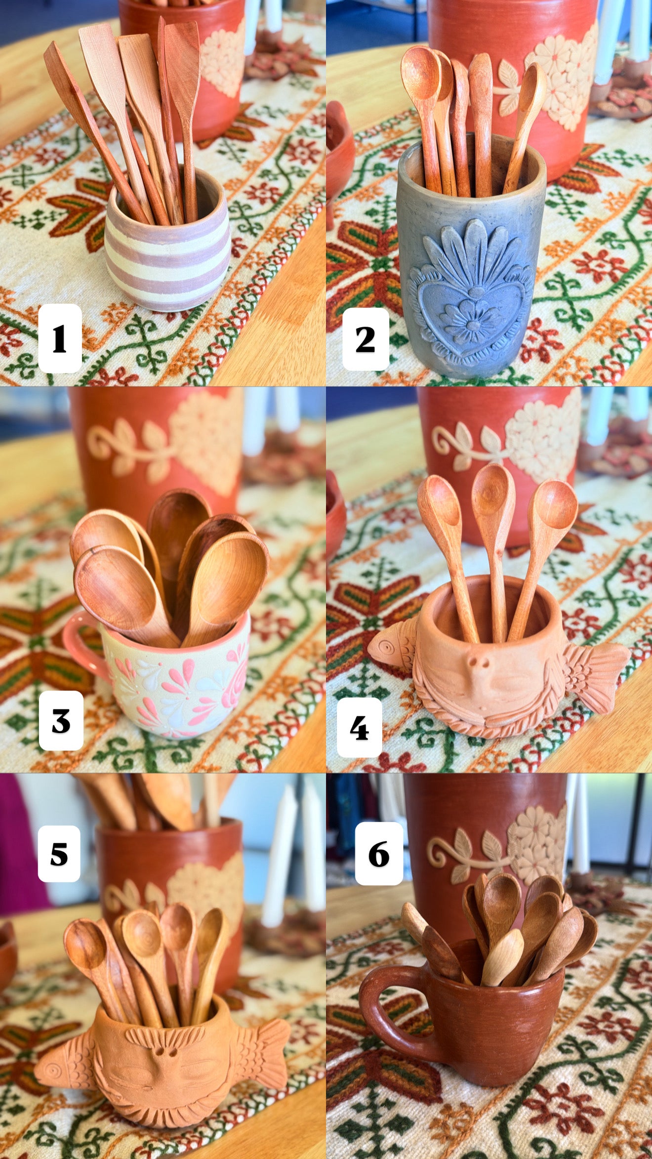 Guamuchil cucharas/spoons