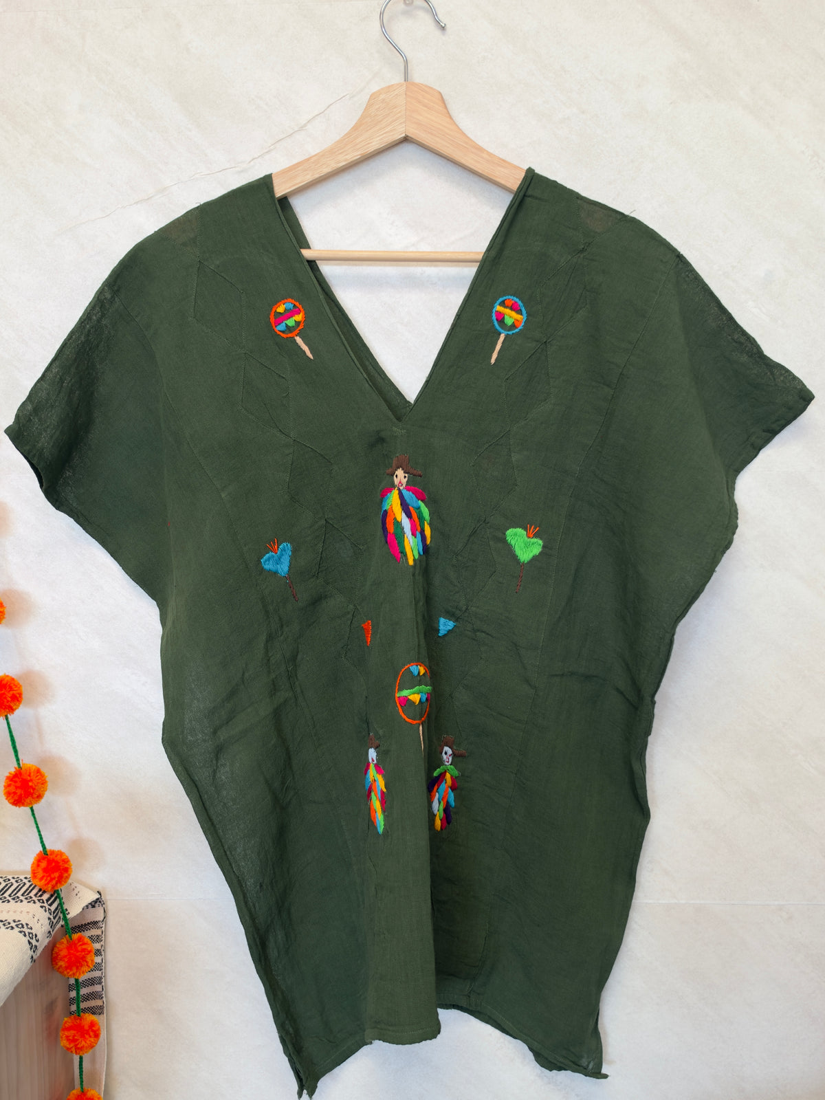 Hunter Green Teliche Blouse XL